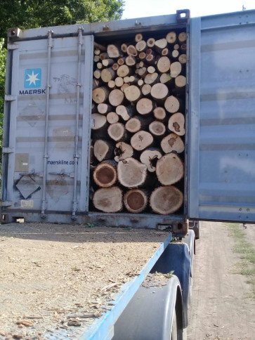 Дрова метровка твердые породы: Дуб, Граб, Ясень, Акация Опт